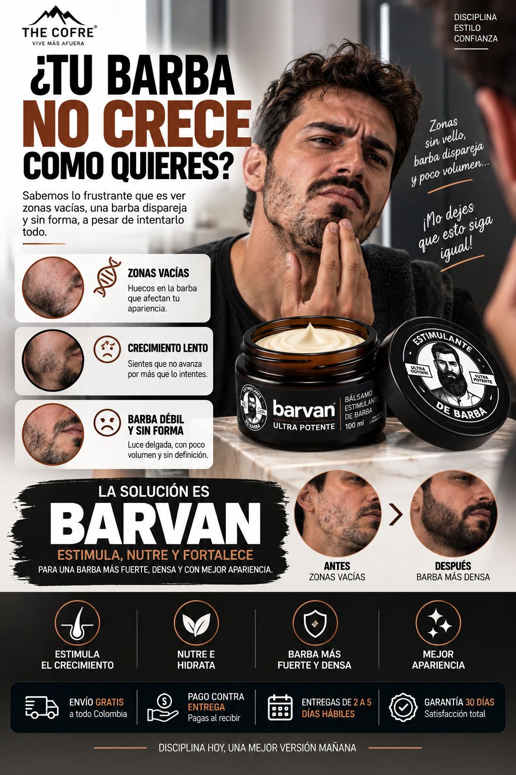 Barvan - Estimulador de Crecimiento de Barba