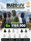Buzo Blindaje uv capucha mascara 169